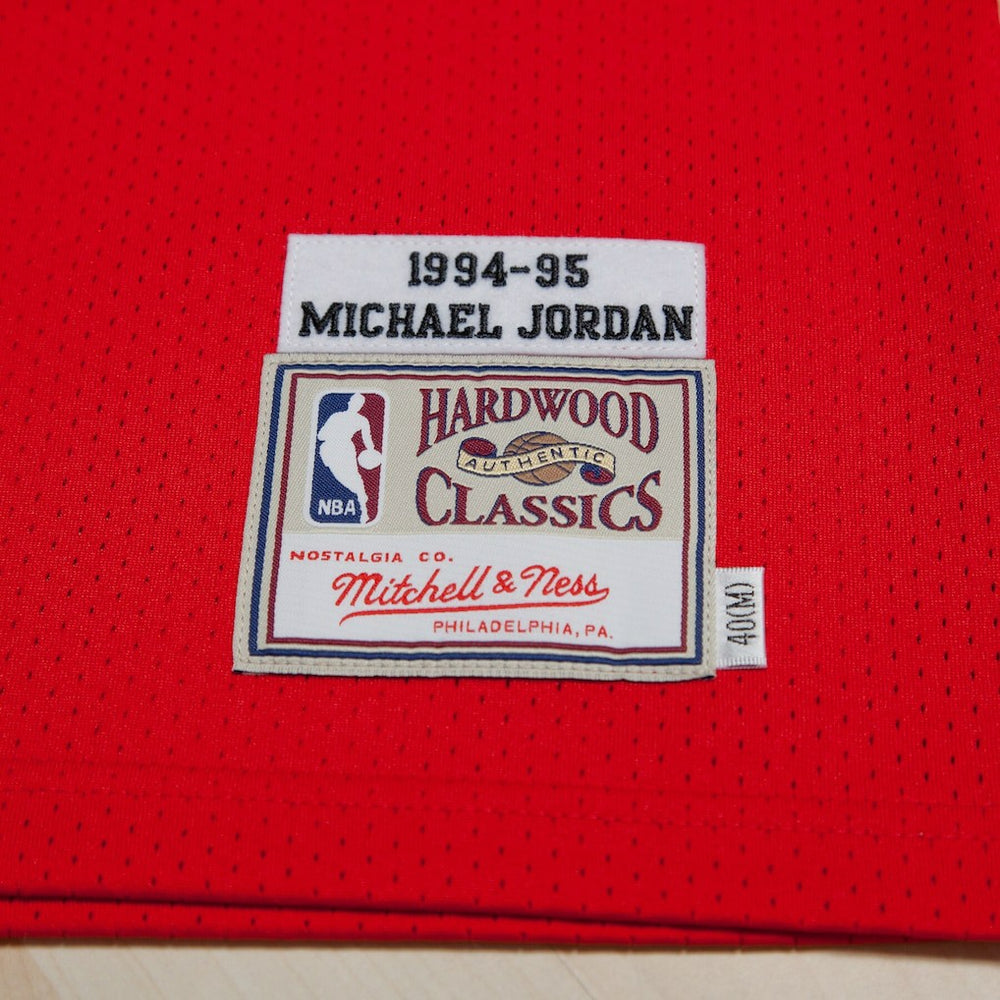Chicago Bulls Michael Jordan 1994-95 Road 45 Authentic Jersey for sale Red for sale Mens | Mitchell & Ness