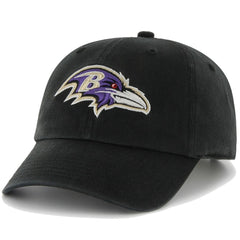 47 brand 47 Brand Baltimore Ravens Clean Up Adjustable Hat Black