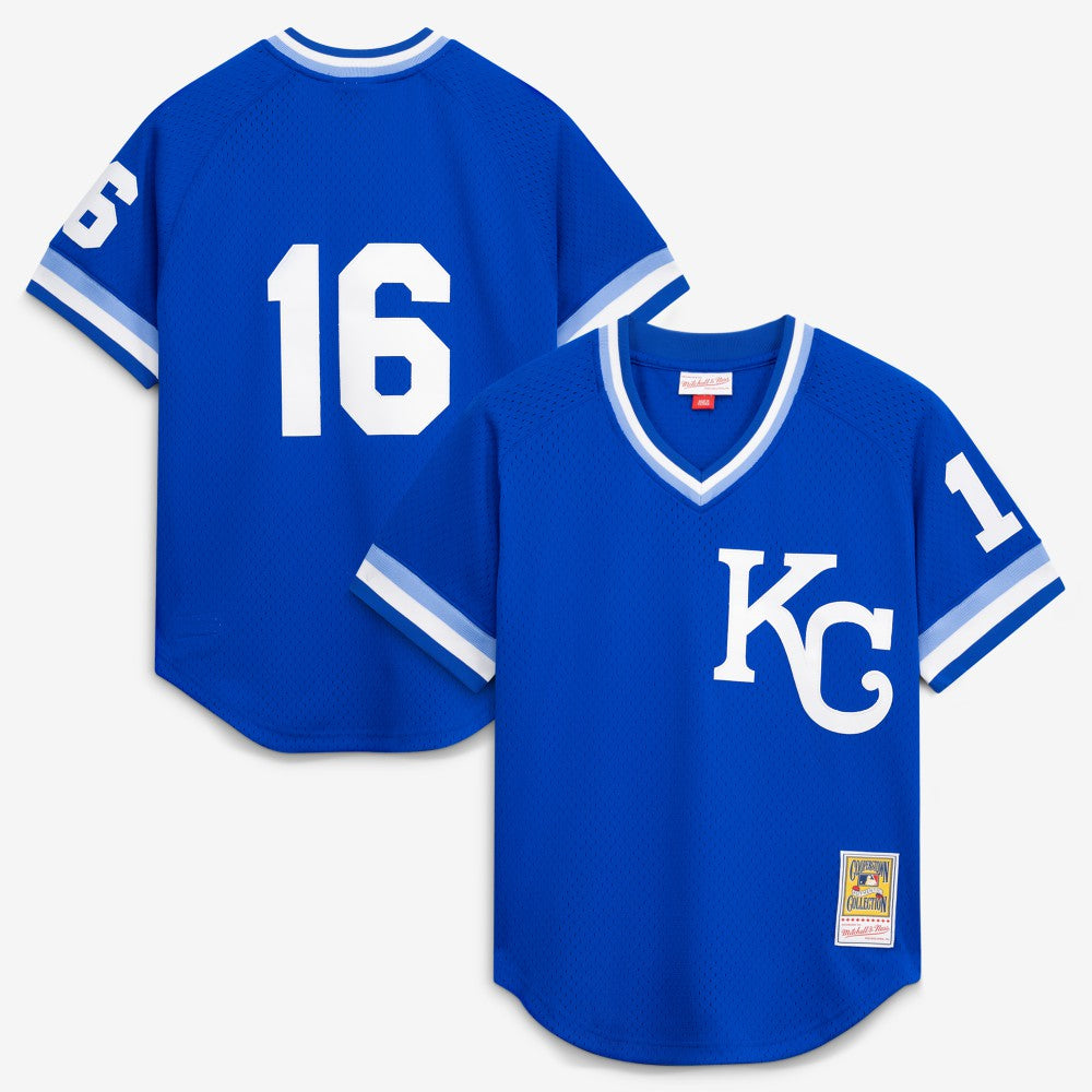 Bo Jackson Kansas City Royals Mitchell & Ness Authentic Batting Practice Jersey - Royal - Mitchell & Ness Online