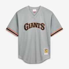 Will Clark San Francisco Giants Mitchell & Ness Authentic Batting Practice Jersey - Gray - Mitchell & Ness Online