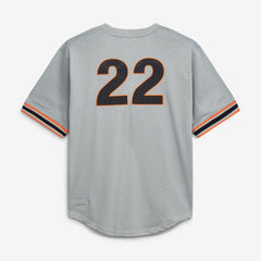 Will Clark San Francisco Giants Mitchell & Ness Authentic Batting Practice Jersey - Gray - Mitchell & Ness Online