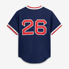 Wade Boggs Boston Red Sox Mitchell & Ness Authentic Batting Practice Jersey - Navy - Mitchell & Ness Online