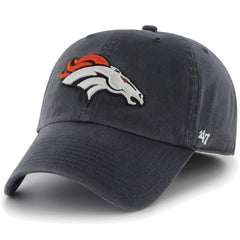 47 brand Denver Broncos '47 Brand Cleanup Adjustable Hat Navy Blue