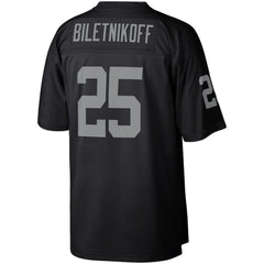 Mitchell & Ness Fred Biletnikoff Las Vegas Raiders Retired Player Legacy Replica Jersey Black