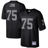 Mitchell & Ness Howie Long Las Vegas Raiders Retired Player Legacy Replica Jersey Black