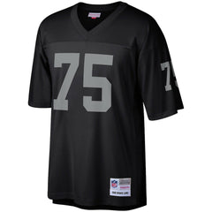 Mitchell & Ness Howie Long Las Vegas Raiders Retired Player Legacy Replica Jersey Black