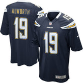 Nike San Diego Chargers Lance Alworth Gridiron Classics Retired Player Game Jersey Navy