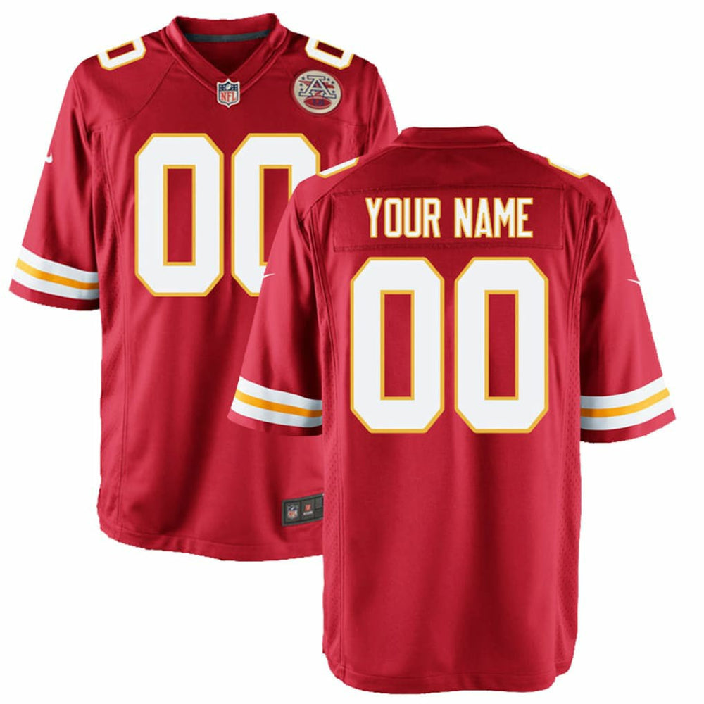 Nike Kansas City Chiefs Youth Custom Game Jersey Red
