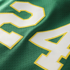 Rickey Henderson Athletics Mitchell & Ness Authentic Batting Practice Jersey - Green - Mitchell & Ness Sale