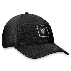 Pittsburgh Penguins Fanatics Women's Authentic Pro Road Trucker Adjustable Hat – Black - NHL 200000402