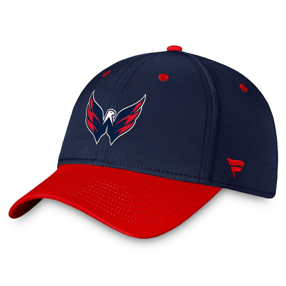 Washington Capitals Fanatics Authentic Pro Rink Two-Tone Flex Hat – Navy/Red - NHL 200000492