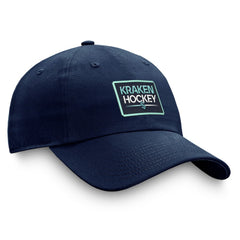Seattle Kraken Fanatics Authentic Pro Prime Adjustable Hat – Deep Sea Blue - NHL 200000557