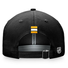 Boston Bruins Fanatics Women's Authentic Pro Rink Adjustable Hat - Black - NHL 200000641