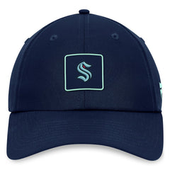 Seattle Kraken Fanatics Authentic Pro Rink Adjustable Hat - Deep Sea Blue - NHL 200000717