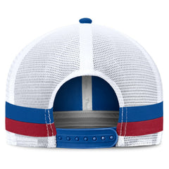 Fanatics New York Giants Fundamentals Side Stripe Trucker Adjustable Hat Royal/White