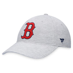Boston Red Sox Fanatics Logo Adjustable Hat - Heather Gray - Fanatics Online