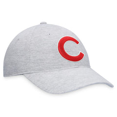 Chicago Cubs Fanatics Logo Adjustable Hat - Heather Gray - Fanatics on Sale