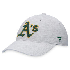 Athletics Fanatics Logo Adjustable Hat - Heather Gray - Fanatics on Sale