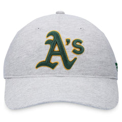 Athletics Fanatics Logo Adjustable Hat - Heather Gray - Fanatics on Sale