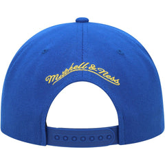 Golden State Warriors Side Core 2.0 Snapback Hat for sale Royal | Mitchell & Ness US