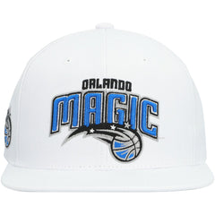 Orlando Magic Side Core 2.0 Snapback Hat White | Mitchell & Ness