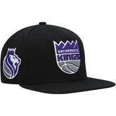 Sacramento Kings Side Core 2.0 Snapback Hat Black | Mitchell & Ness discount