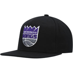 Sacramento Kings Side Core 2.0 Snapback Hat Black | Mitchell & Ness discount