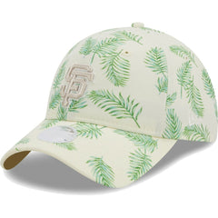 San Francisco Giants New Era Women's Palms 9TWENTY Adjustable Hat - White - New Era Lifestyle