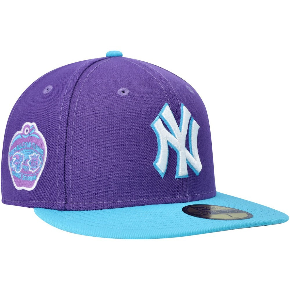 New York Yankees New Era Vice 59FIFTY Fitted Hat - Purple - New Era Sale