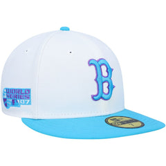 Boston Red Sox New Era 2007 World Series Vice 59FIFTY Fitted Hat - White - New Era on Sale