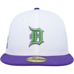 Detroit Tigers New Era 1984 World Series Side Patch 59FIFTY Fitted Hat - White - New Era Discount