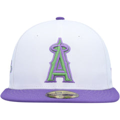 Los Angeles Angels New Era 2002 World Series Side Patch 59FIFTY Fitted Hat - White - New Era Lifestyle