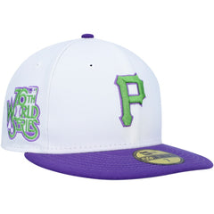 Pittsburgh Pirates New Era 1979 World Series Side Patch 59FIFTY Fitted Hat - White - New Era Sale