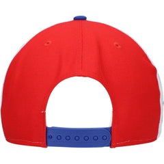 Philadelphia 76ers Pop Panels 9FIFTY Snapback Hat Royal | New Era discount