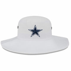 Dallas Cowboys New Era 2023 NFL Training Camp Panama Bucket Hat White