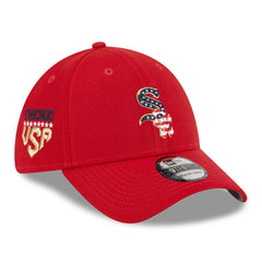 Chicago White Sox New Era 2023 Fourth of July 39THIRTY Flex Hat - Red - New Era Online