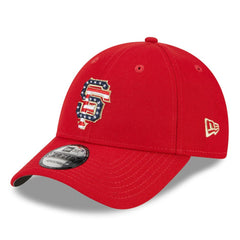 San Francisco Giants New Era 2023 Fourth of July 9FORTY Adjustable Hat - Red - New Era Discount