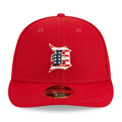 Detroit Tigers New Era 2023 Fourth of July Low Profile 59FIFTY Fitted Hat - Red - New Era Online