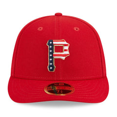 Pittsburgh Pirates New Era 2023 Fourth of July Low Profile 59FIFTY Fitted Hat - Red - New Era Discount