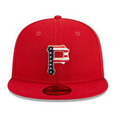 Pittsburgh Pirates New Era 2023 Fourth of July 59FIFTY Fitted Hat - Red - New Era Online