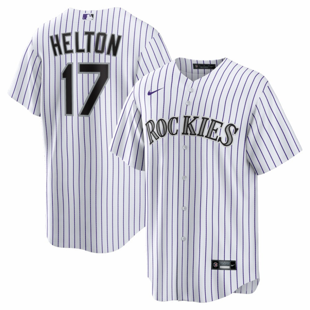 Todd Helton Colorado Rockies Nike Home Retired Player Replica Jersey - White - Nike on Sale
