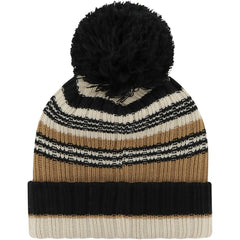 47 brand Las Vegas Raiders '47 Women's Barista Cuffed Knit Hat with Pom Natural