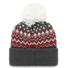 47 brand Tampa Bay Buccaneers '47 Women's Elsa Cuffed Knit Hat with Pom Pewter