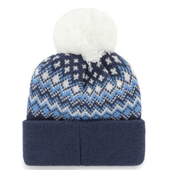47 brand Tennessee Titans '47 Women's Elsa Cuffed Knit Hat with Pom Navy