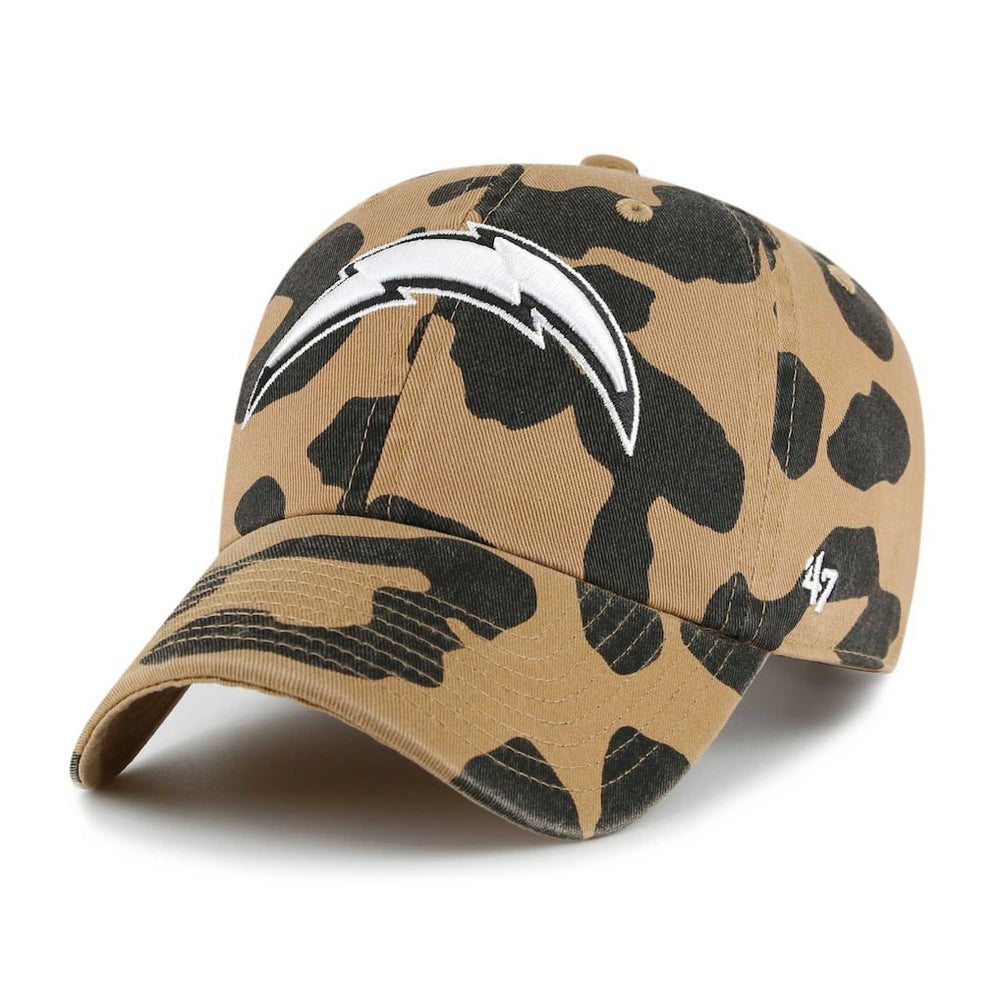47 brand Los Angeles Chargers '47 Women's Rosette Clean Up Adjustable Hat Tan