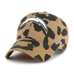 47 brand Los Angeles Chargers '47 Women's Rosette Clean Up Adjustable Hat Tan