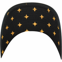 47 brand Pittsburgh Steelers '47 Women's Confetti Icon Clean Up Adjustable Hat Black