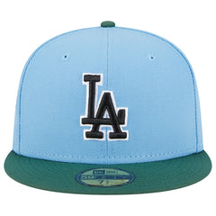 Los Angeles Dodgers New Era 1988 World Series 59FIFTY Fitted Hat - Sky Blue/Cilantro - New Era Online