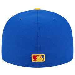 Los Angeles Dodgers New Era Empire 59FIFTY Fitted Hat - Royal/Yellow - New Era Discount