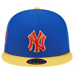 New York Yankees New Era Empire 59FIFTY Fitted Hat - Royal/Yellow - New Era Sale